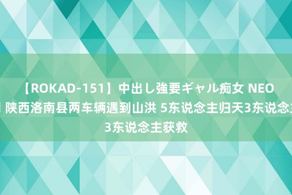 【ROKAD-151】中出し強要ギャル痴女 NEO 4時間 陕西洛南县两车辆遇到山洪 5东说念主归天3东说念主获救