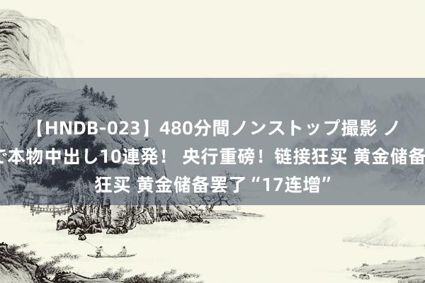 【HNDB-023】480分間ノンストップ撮影 ノーカット編集で本物中出し10連発！ 央行重磅！链接狂买 黄金储备罢了“17连增”