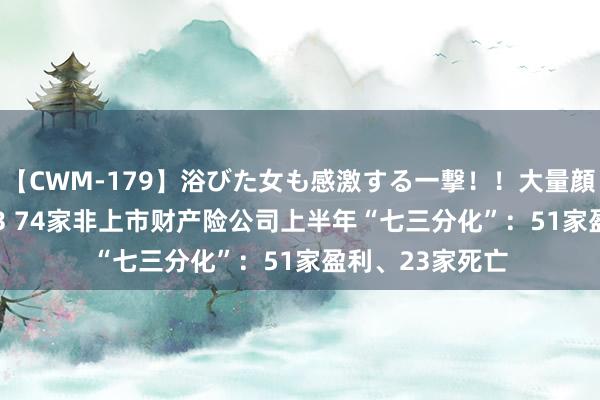 【CWM-179】浴びた女も感激する一撃！！大量顔射！！！ Part3 74家非上市财产险公司上半年“七三分化”：51家盈利、23家死亡