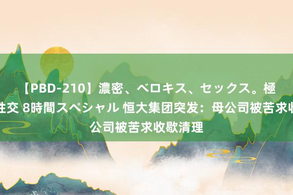 【PBD-210】濃密、ベロキス、セックス。極上接吻性交 8時間スペシャル 恒大集团突发：母公司被苦求收歇清理