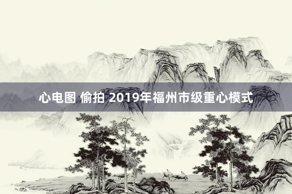 心电图 偷拍 2019年福州市级重心模式